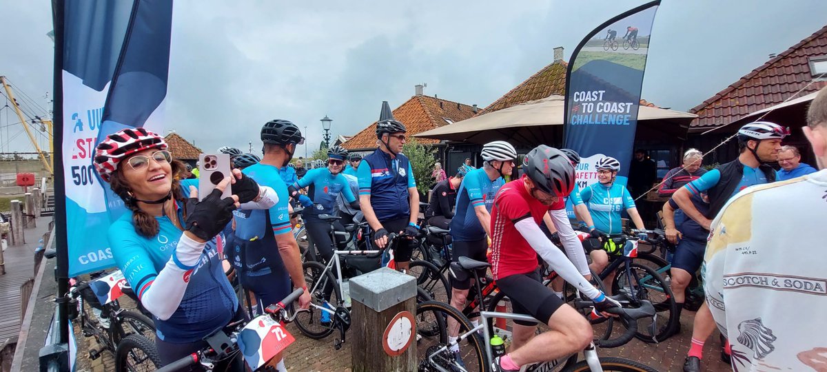 Klaar voor de start van een episch avontuur, de Coast to Coast Challenge! 💪✨ Met ruim 100 fanatieke deelnemers gaan we de uitdaging aan. Steun ons via bit.ly/44qSbId en maak verschil voor nierpatiënten. #CoastToCoastChallenge
bit.ly/44qSbId