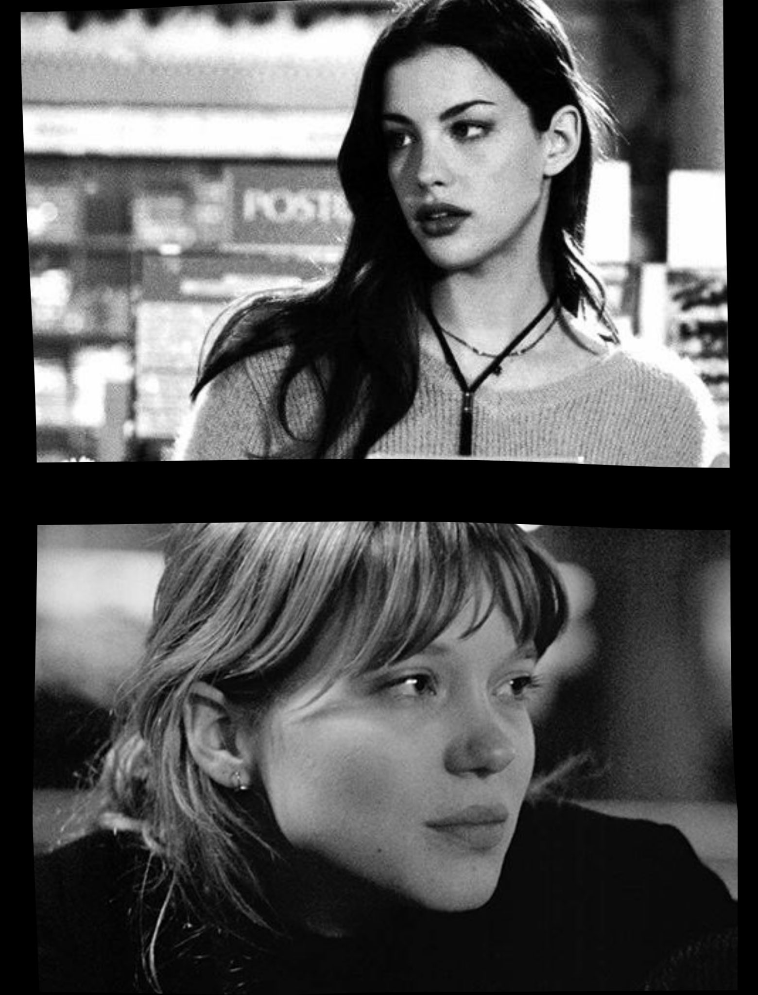 Happy birthday today to

Liv Tyler (1977) Léa Seydoux (1985) 