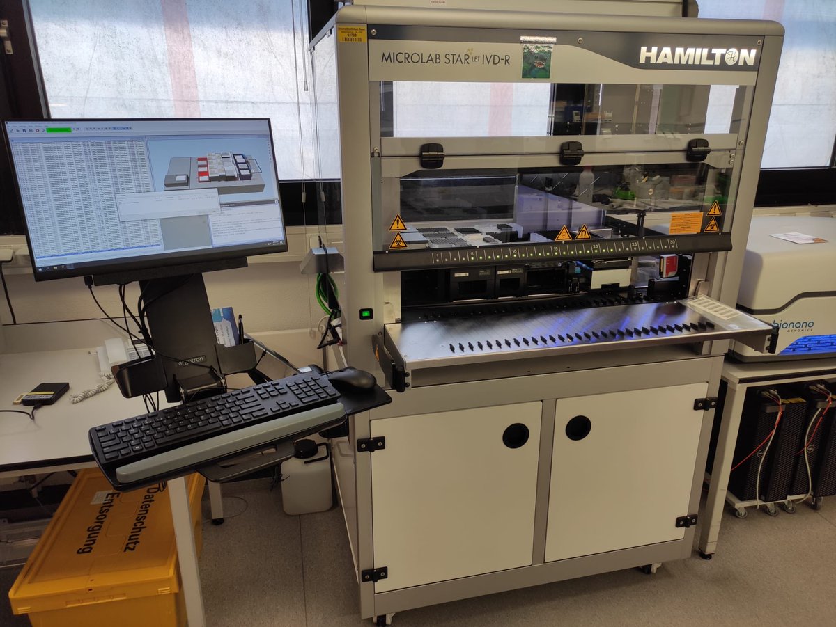 Endlich geht es los. Unser Team ⁦<a href="/HamatologieUk/">Hämatologie und Stammzelltransplantation, UK-Essen</a>⁩ ⁦<a href="/UniklinikEssen/">Uniklinikum Essen</a>⁩ startet mit der molekularen hämatologischen Diagnostik innerhalb der Klinik. Ein Meilenstein und ich freue mich sehr auf den Output. ⁦<a href="/MedEssen/">Medizinische Fakultät Essen</a>⁩