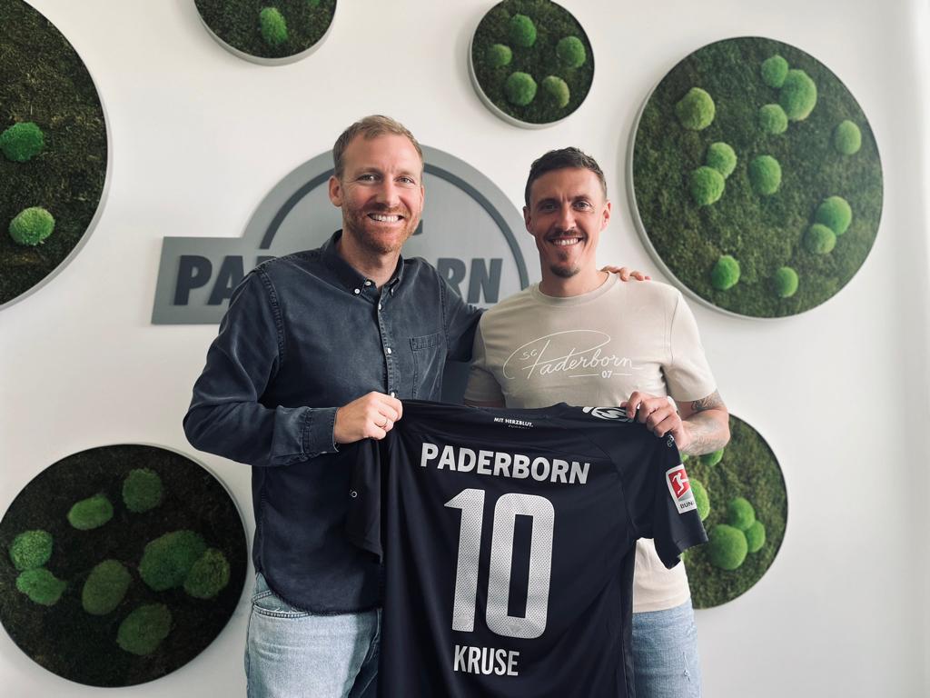 Colpo da teatro del Paderborn che è la prima squadra di Max #Kruse dopo lo stop dello scorso novembre a Wolfsburg. 💙🖤

Contratto annuale per un calciatore che in #Zweite, se con la testa giusta, può davvero fare la differenza.

#SCP07 #mitherzblutfußball #Bundesliga2