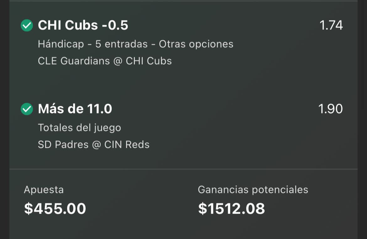 JRPICKS2436's tweet photo. Con Buena morocha se cerró el mes 

#MLB
#PARLEY https://t.co/t2jem0w1s2