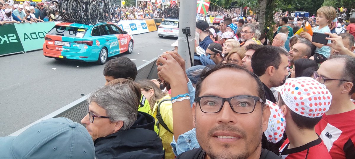 Inicio del #TourdeFrance desde #Bilbao