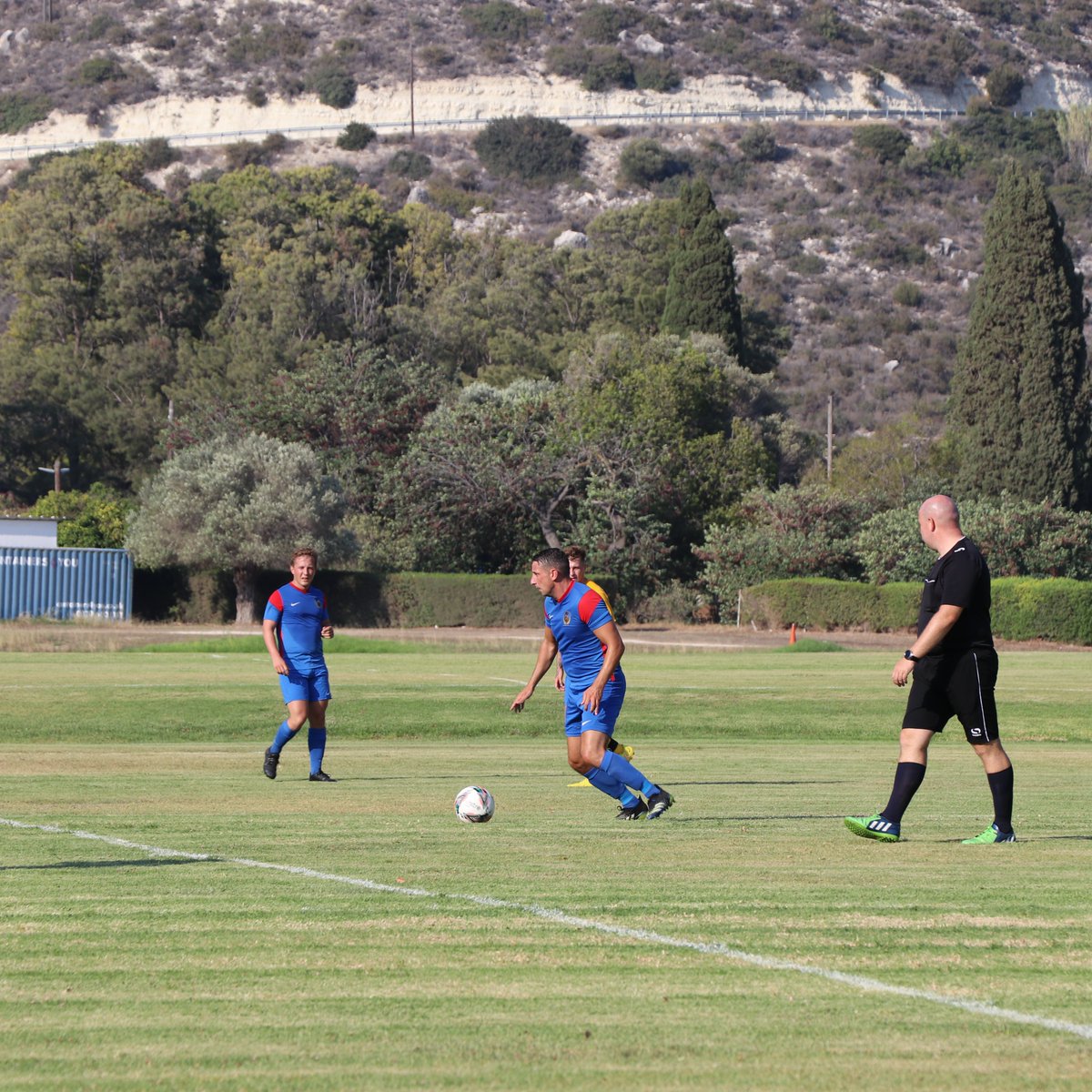 #TrustedGuardians deployed in Cyprus played a football match against The Duke Of Lancaster’s Regiment. Playing sports within the Armed Forces is essential for strengthening team skills, and supporting social and mental health within the respective units #Mentalhealth #Sports