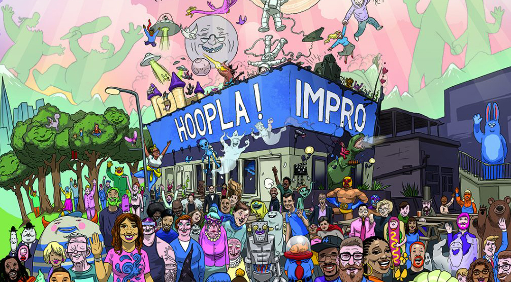 Saturday night at Hoopla! 
We have The Actor's Nightmare and more Improv antics from our Hoopla teachers! Expect short form, long form and everything in between!

Doors open at 7:45pm. Show starts at 8pm. 

eventbrite.co.uk/e/hoopla-the-a…