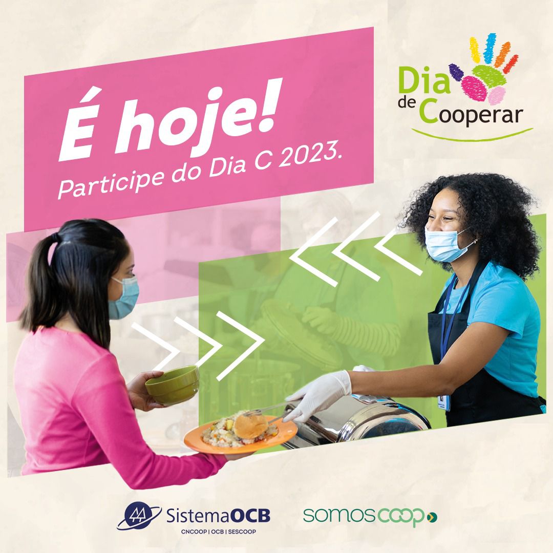 sistemaOCB's tweet image. Hoje é Dia de Cooperar! 💚 O Dia C é quando as cooperativas brasileiras mostram o 7º princípio do cooperativismo em prática: o interesse pela comunidade.