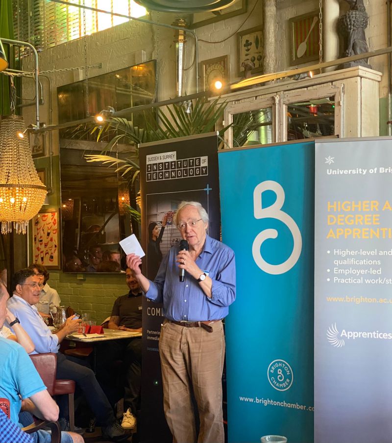 Thanks to <a href="/BrightonChamber/">Brighton Chamber</a> for inviting me to speak at their breakfast last week.