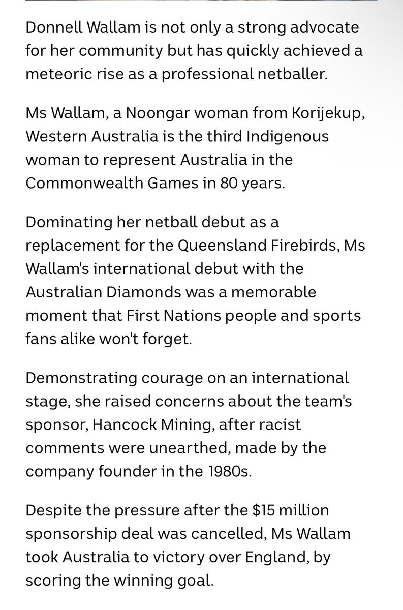 SamJaneLane's tweet image. National #NAIDOC Week Awards sports person of the year … Donnell Wallam 👏🏾💪🏾👏🏾 🌟@DonnellWallam @ABCTV