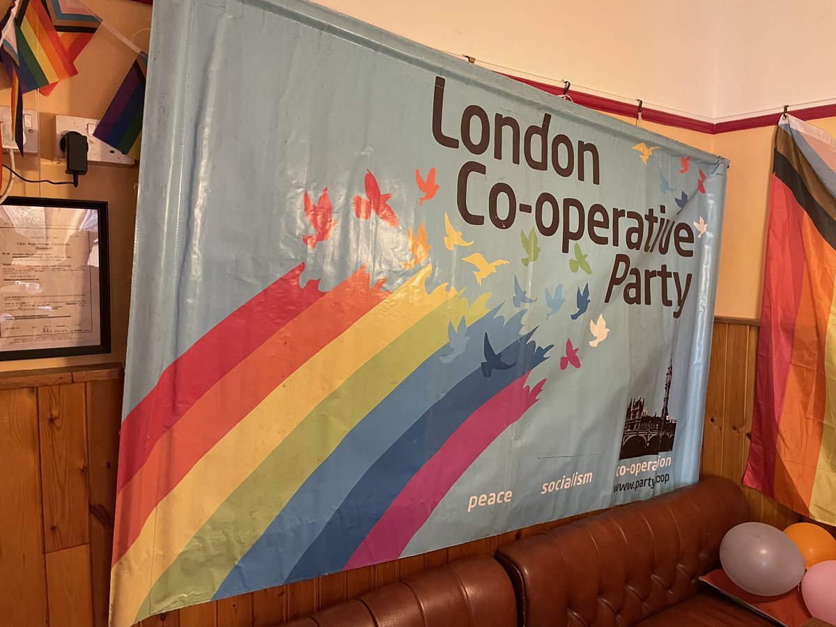 Open to celebrate International Co-Op Day with our friends from the Co-Op Party. Barbecue from 1pm, bar all afternoon. All welcome!