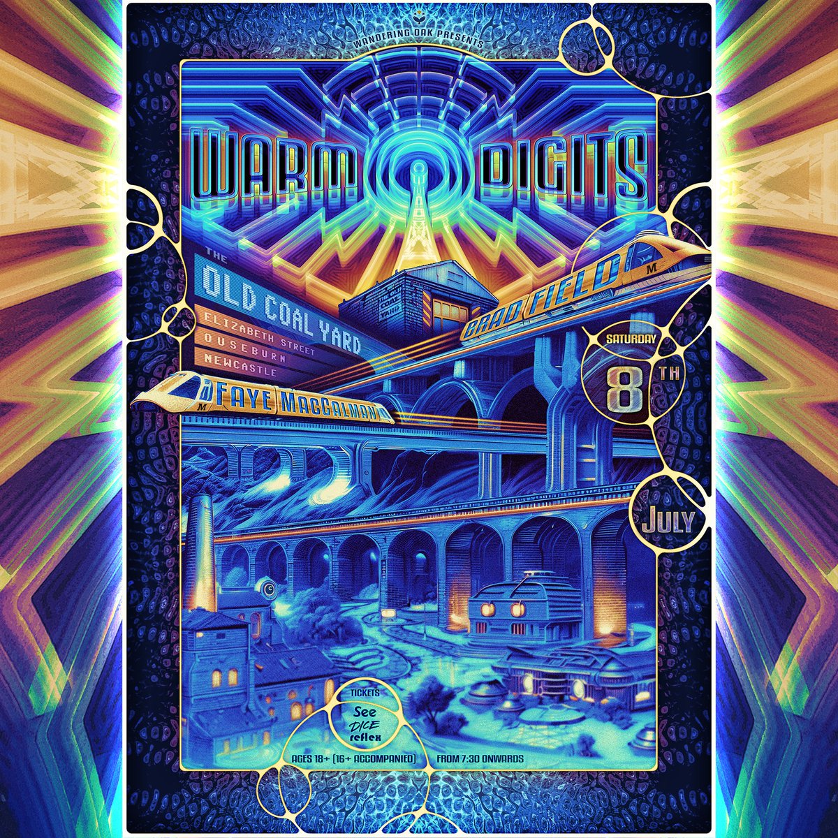 WarmDigits's tweet image. Next Saturday! Cannit wait man! It&apos;s gonna be busy so get your tickets @TheOldCoalYard  @FayeMacCalman @WanderingOakUK tinyurl.com/ye24u9m7