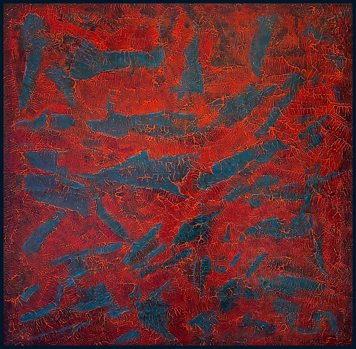 'Likya Yolu-Denize Doğru'/100×100/Akrilik
#Abstract #abstractart
#abstractartist #acrylicpainting #acrylicart #acrylic