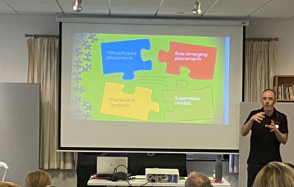 Finding the right model for the area you work in seems key <a href="/RCOTEastern/">Eastern Region RCOT</a> #practiceplacements #occupationaltherapy