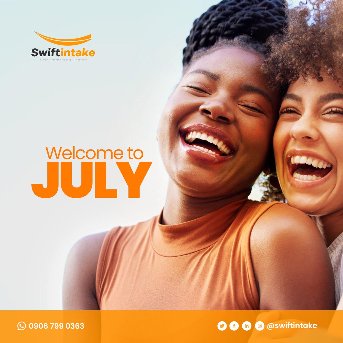 swiftintake's tweet image. Let&apos;s make July the month of educational empowerment with Swiftintake!

#Swiftintake #HelloJuly #EducationEmpowerment #UnlockYourPotential #DreamBig