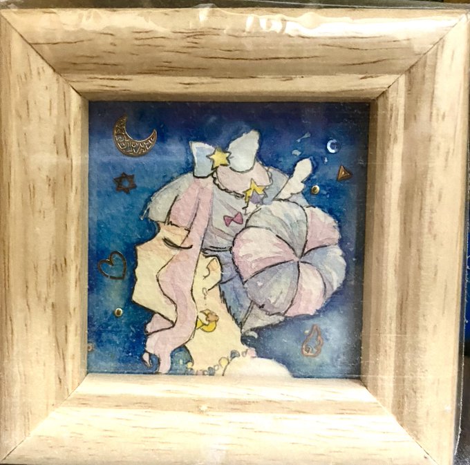 数年前に描いたきららちゃん自分で気に入ってしまって手放せずにいる 