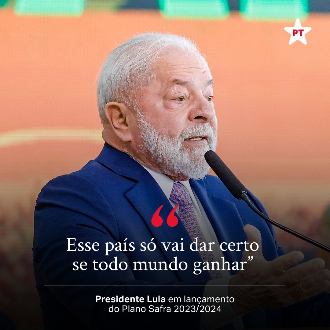 O Brasil já está dando certo com Lula presidente 📈 O Brasil voltou a ser do povo brasileiro 👆
#LulaPresidenteDoPovo
#LulaMenosJurosMaisEmpregos