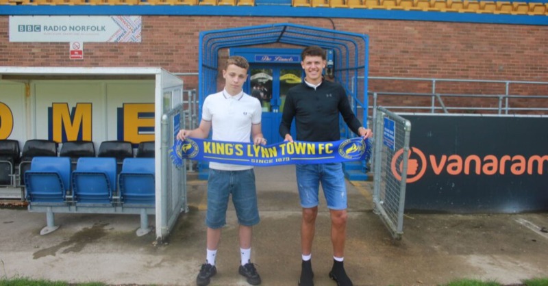 officialKLtown's tweet photo. 📰 The Club are delighted to announce that two Academy players have earned their first contracts with the club! 

Read about Ethan Wilson and Ben Isaacson’s journey below 👇