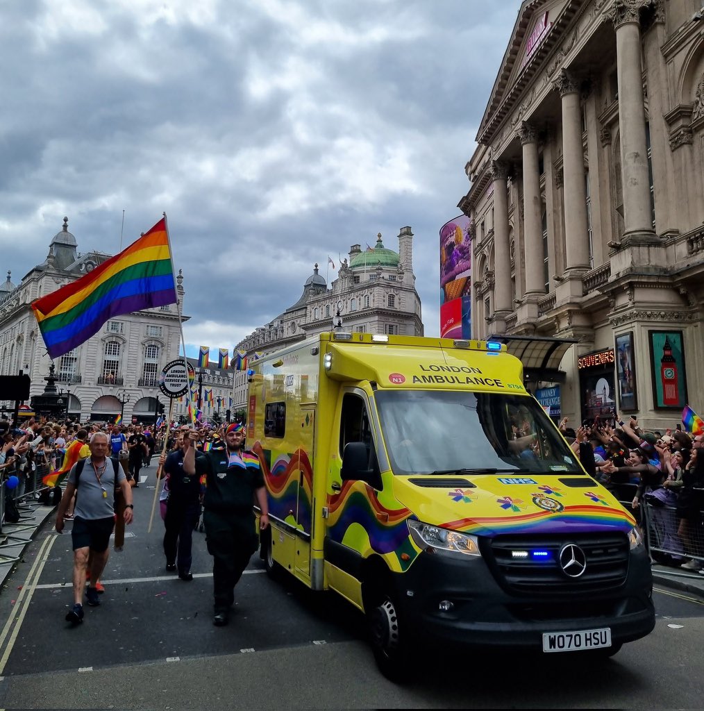 Wishing all colleagues in the NE that are walking or working the parade, a very happy pride 🏳️‍🌈 ✌🏻