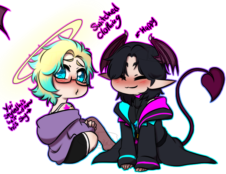 LunaNoiachi's tweet photo. #DrawKyu there cute https://t.co/GbM6iTlhFH