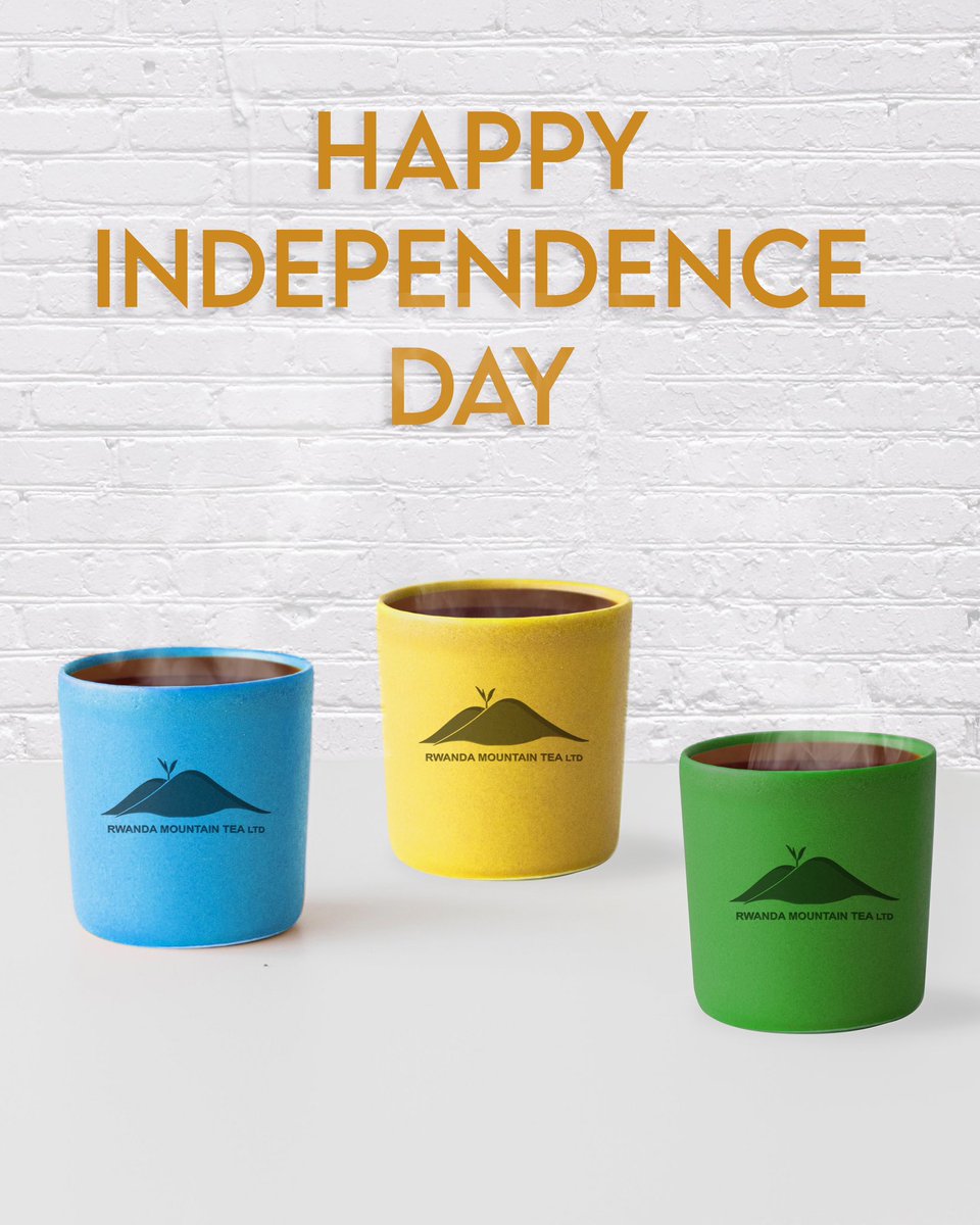RwMountainTea's tweet photo. As Rwanda marks another year of freedom, we honor the hardworking tea farmers who bring us the finest brews. Happy Independence Day! 🇷🇼

#tealovers #rwandamountaintea #rwanda #independenceday #freedome https://t.co/440mfc4Q4Y