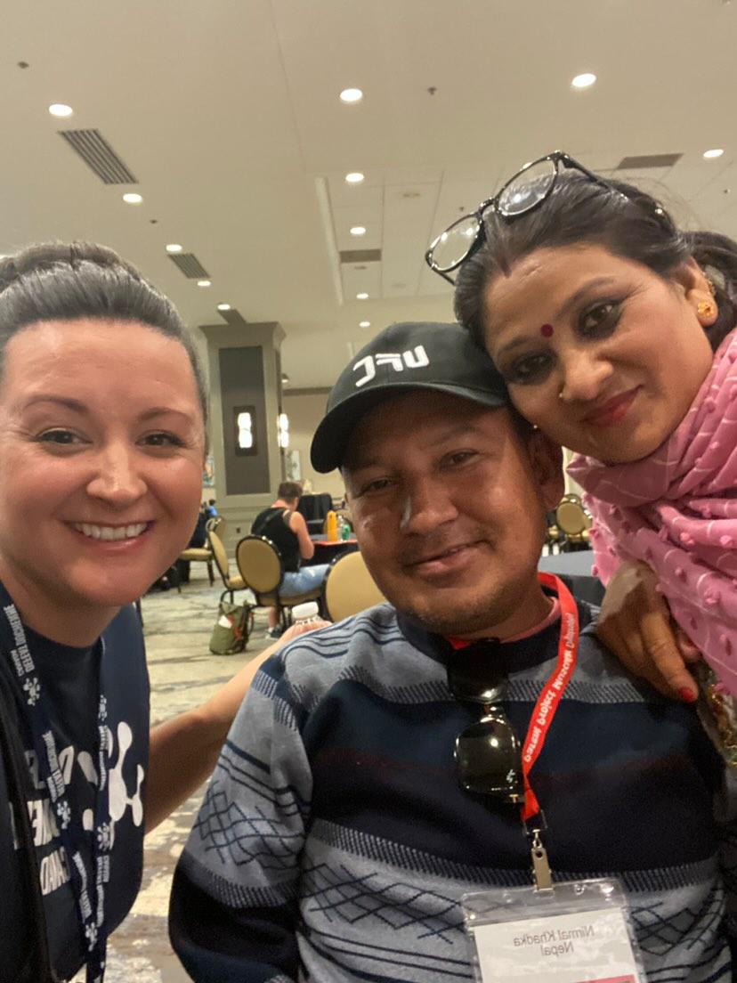 NirmalKhadka7's tweet image. Great meeting with Rochelle from Canada.Very grateful meeting so many Muscular Dystrophy families in person.
#PPMD #conference.