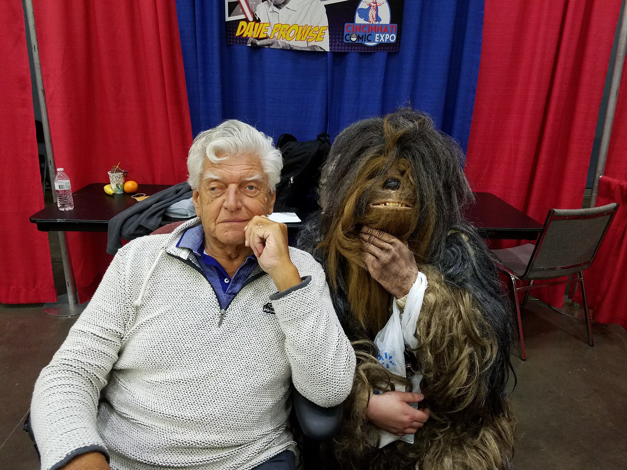 Happy birthday to David Prowse it was a honor and privilege to have met you 