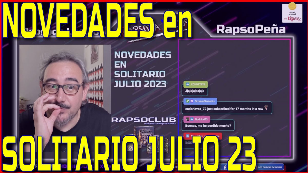 JuegosVive's tweet photo. Nuestra cita mensual! @melmacgames @MalditoGamesES @Bumble3ee_Int @zacatrus https://t.co/Ah6J7g40e6 
#hallsofhegra #arkeis #juegodemesaensolitario #rapsodalúdico https://t.co/cXk55sOQl6