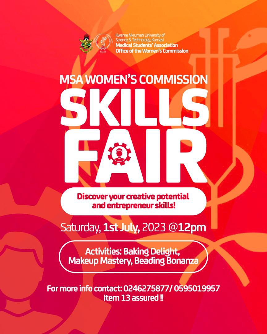 dr_obour's tweet photo. Happening today at Kath📌📌
Baking delight at MB1 Classroom 
Makeup mastery at MB2 Classroom 
#MSAWocomSkillsfair
#BakingDelight
#MakeUpMAstery https://t.co/WSQ9BIFdKD