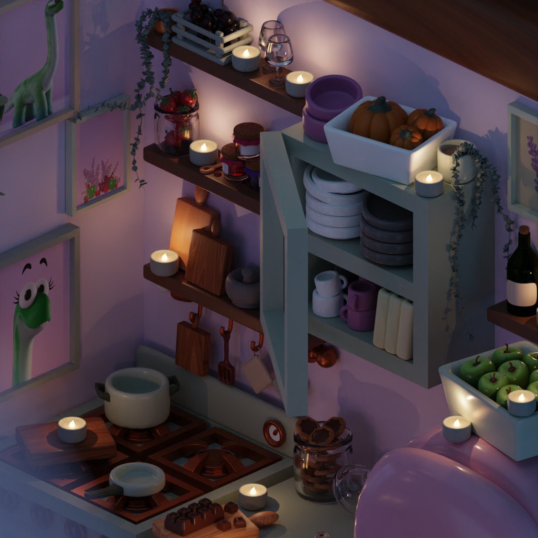 greeny3Dme's tweet image. Along the way I learn how to make a wood texture and a cork texture. It’s all about the details!

So grateful for content creators like @nicky_blender and @polygonrunway for helping me along my own journey 🫶

#3dtutorial #art #blendercommunity #blenderrender