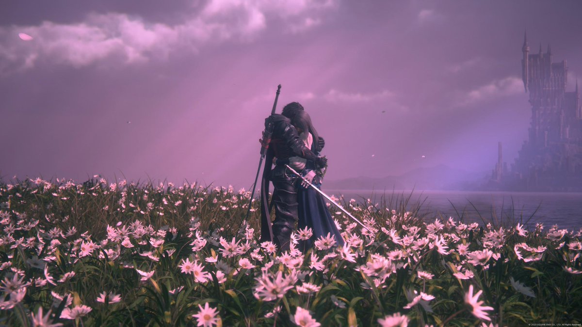 LegionzGaming's tweet image. “The side quests are bad”, again PLEASE don’t skip the side quests in Final Fantasy XVI. This scene is literally missable if you don’t do the side quest. Yet another side quest that broke me 🥹
“You are my treasure” 😭 I love Clive and Jill so much ❤️ my new favorite FF couple.