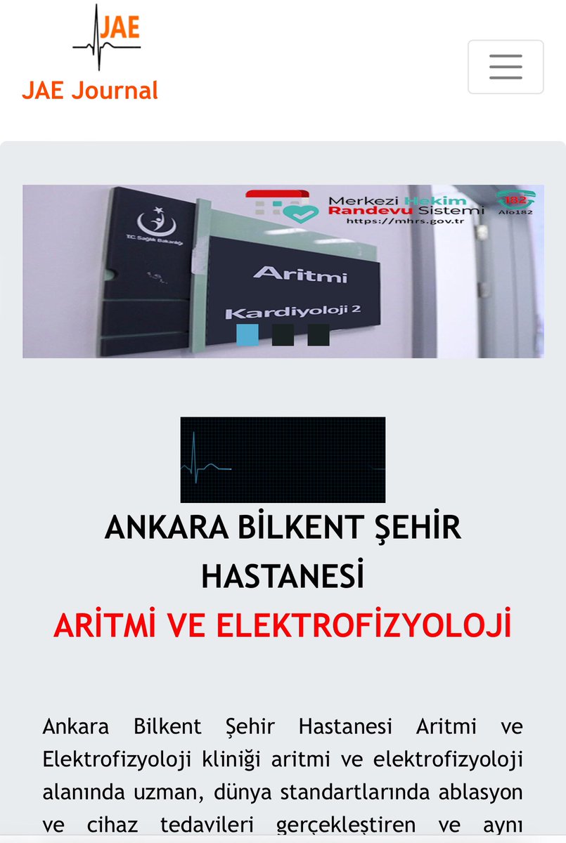 Yeni internet sayfamızı lütfen ziyaret ediniz! Teşekkürler… #aritmi bilkentaritmi.com.tr