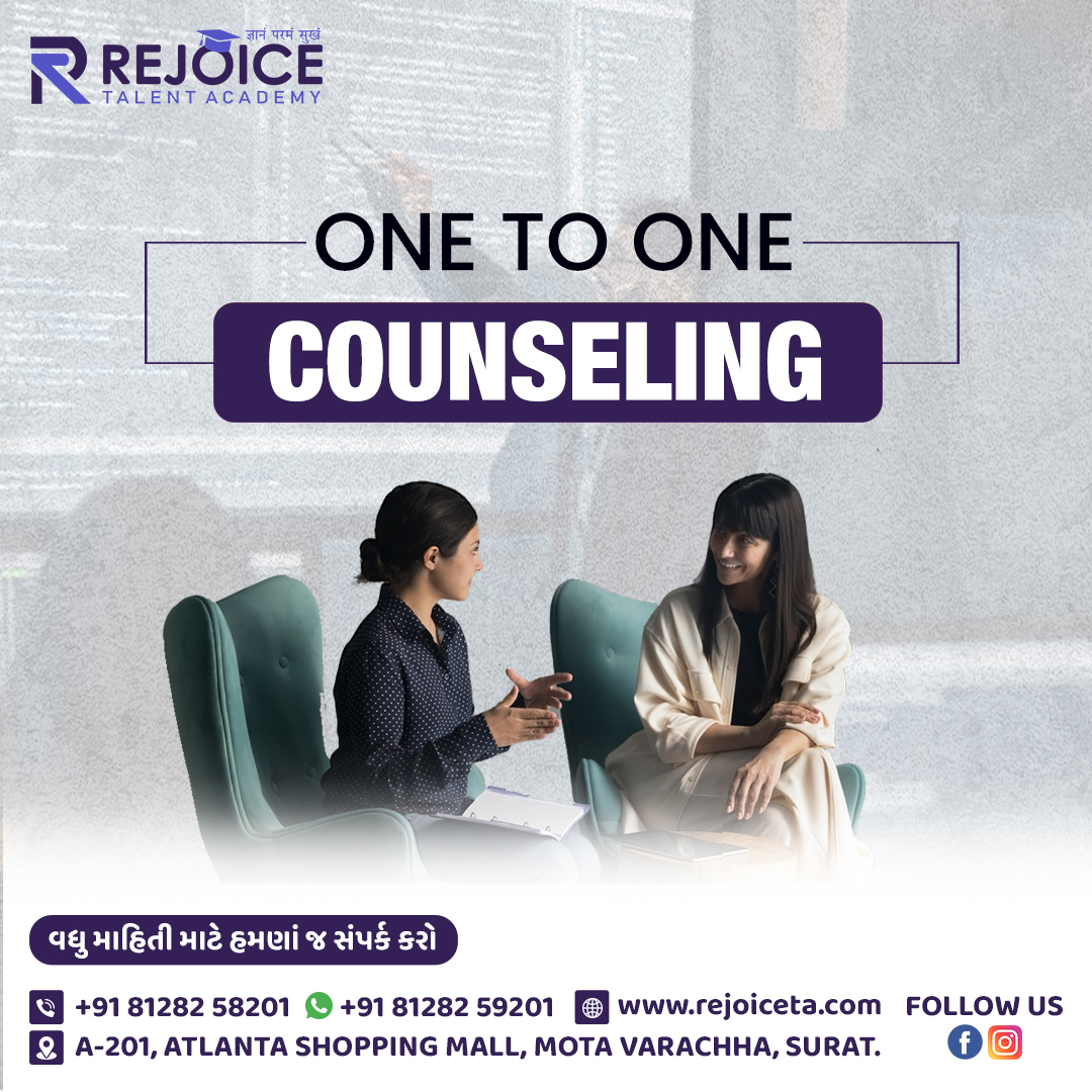 RejoiceTa56813's tweet image. One to one counselling 🤝
.
 🌐 rejoiceta.com
.
 📲 +91 81282 58201, +91 81282 59201
.
 #SuratTechScene #ITProfessionals #TechEnthusiasts #AIExperts #MLExperts #ITJobs #DigitalSkillsTraining #ITConsultingServices #TechSeminars #ITNetworkingEvents #AIStartups