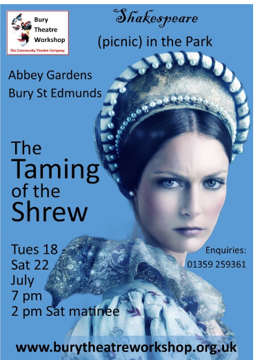 <a href="/BTWgroup/">BuryTheatreWorkshop</a> members handing out leaflets for #TamingoftheShrew in #AbbeyGardens this morning.
It's popular - they ran out. 😃
Book your tickets now for a fab night out
#ShakespeareinthePark
burytheatreworkshop.org.uk
