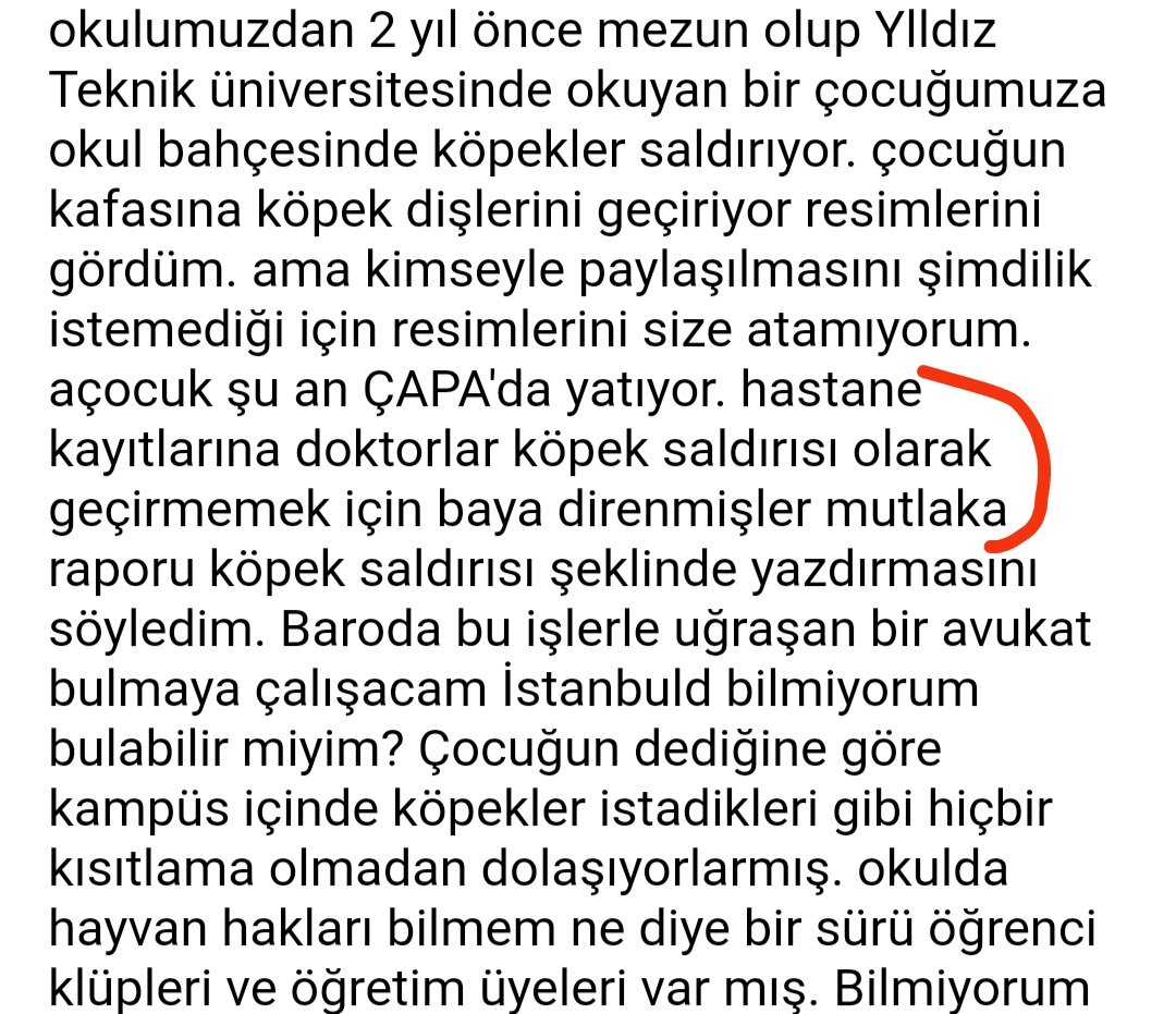 Semamarasli's tweet photo. İşin görünmeyen böyle de bir yüzü var.

İtçilerden korkup saldırıya uğradığını bile açıklayamayan insanlar var.

Hastane raporlarına köpek saldırılarını yazmaması için doktoralara giden emirler var

Bu köpek meselesi sadece köpek meselesi değil
Nisan ayında bana gelen bir e-posta https://t.co/k3QBcNGFTX