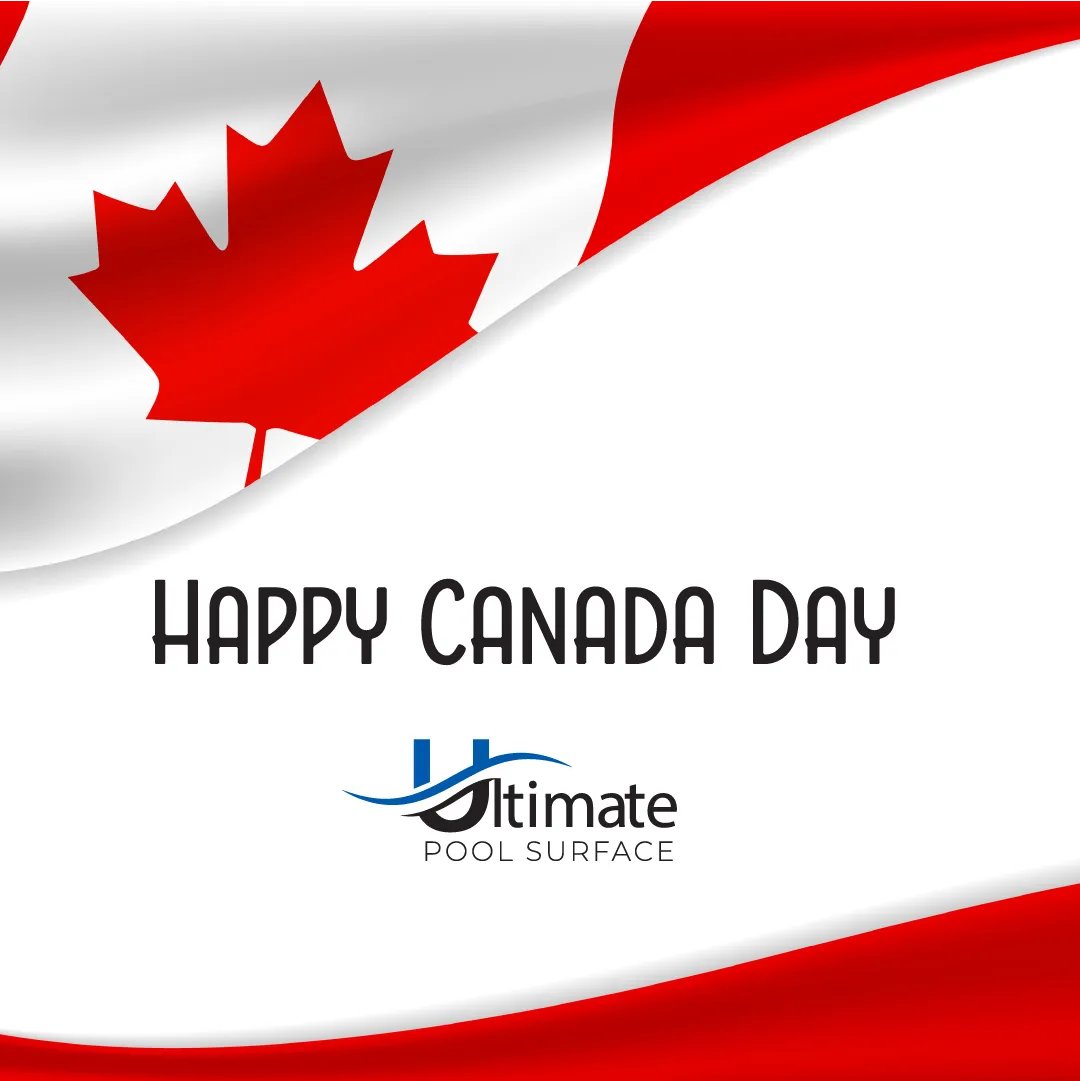 ULTPoolSurface's tweet image. Wishing our neighbors to the north a Happy Canada Day! Poolside by CGT is North America’s leading manufacturer of premium vinyl for in-ground pool liners. They provide Ultimate Pool Surface with liners that are made in their facilities in Canada.

#CanadaDay #Exclusive #Partners