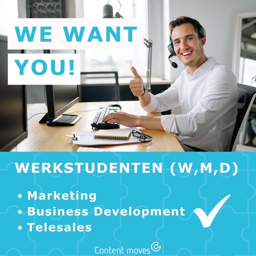 💙 Wir suchen deutschlandweit! 🔎 Du kannst dir vorstellen als #Werkstudent:in Teil eines engagierten und professionellen Teams zu werden? 💻 Wir bieten dir #Remote Work, Flexibilität und ständige Weiterbildung. #Jobs ⬇️
hubs.ly/Q01Wm0vW0