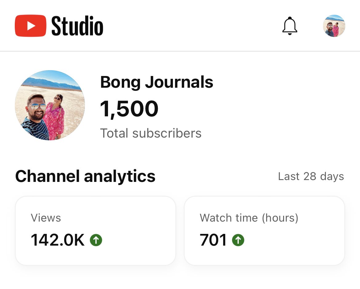 kb020189's tweet photo. One step at a time 🙂

#milestone #YouTuber #achievement #SubscribeNow 

https://t.co/aNuWGuqTqN https://t.co/cKLZlBzTMi