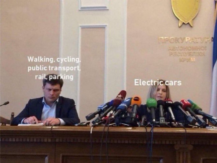 Many politicians and media love to focus on electric cars. But let's not forget that they are not here to save the planet. They are here to save the car industry.