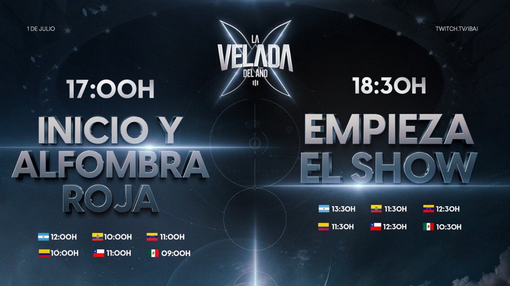 ES HOY. 

17:00 EN MI CANAL DE TWITCH.