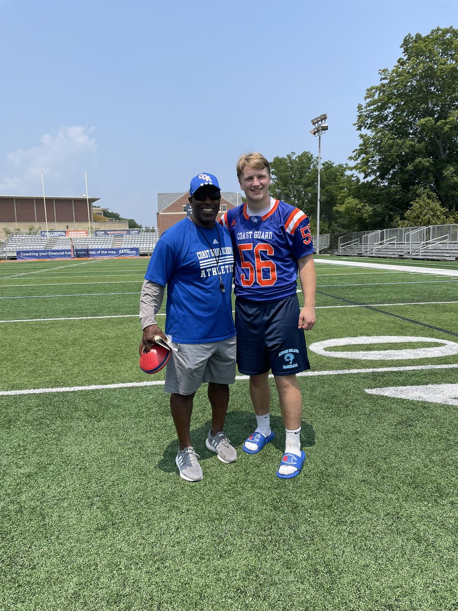 Had a great time at @CGA_Football Prospect Camp today
Huge thanks to @CoachCCGrant for having me!