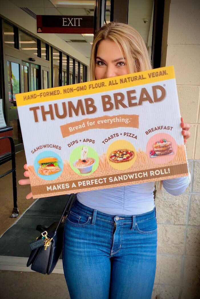 thumbbread's tweet image. Merchandising and activating Thumb Bread in 8 Connecticut Shoprite stores in one day. The most we’ve ever done in one day is 3. 

#entrepreneurlife