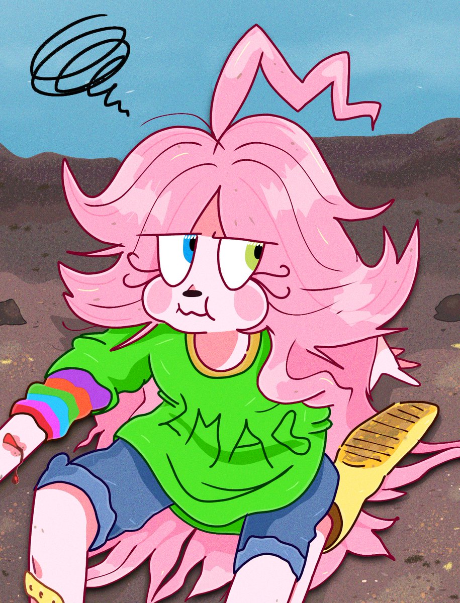 Treinando coloração e background com uma da minhas ocs. 🫠🫠🫠