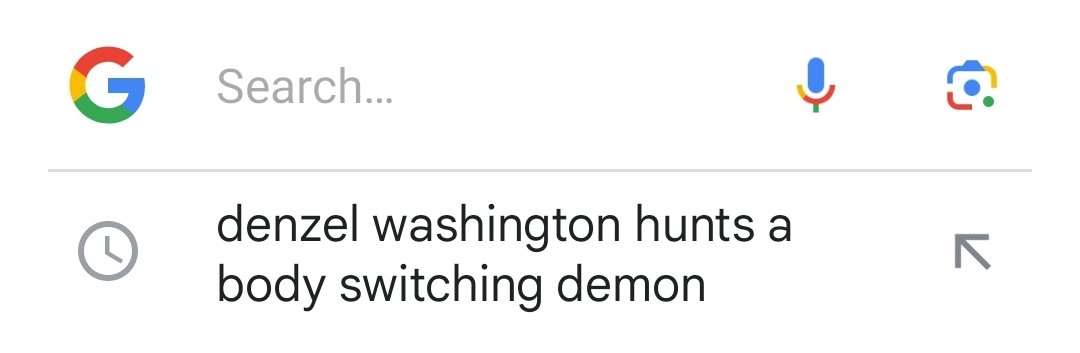stefapie's tweet photo. "Denzel Washington hunts blank" was way too broad so i had to get specific to figure out which movie the song i was listening to reminded me of https://t.co/1wPRo42w4k
