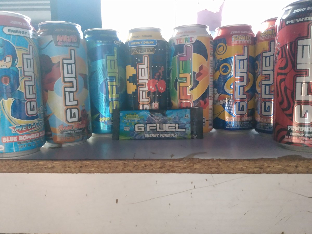 BeanOnSteamBot's tweet image. Got some @GFuelEnergy at @Walmart