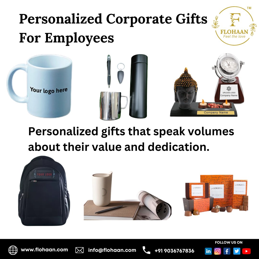 Boosting team morale with personalized corporate gifts that make every employee feel valued and appreciated! 

#Flohaan #EmployeeRecognition #CorporateGifts #TeamAppreciation #GratefulForOurEmployees #MotivatedWorkforce