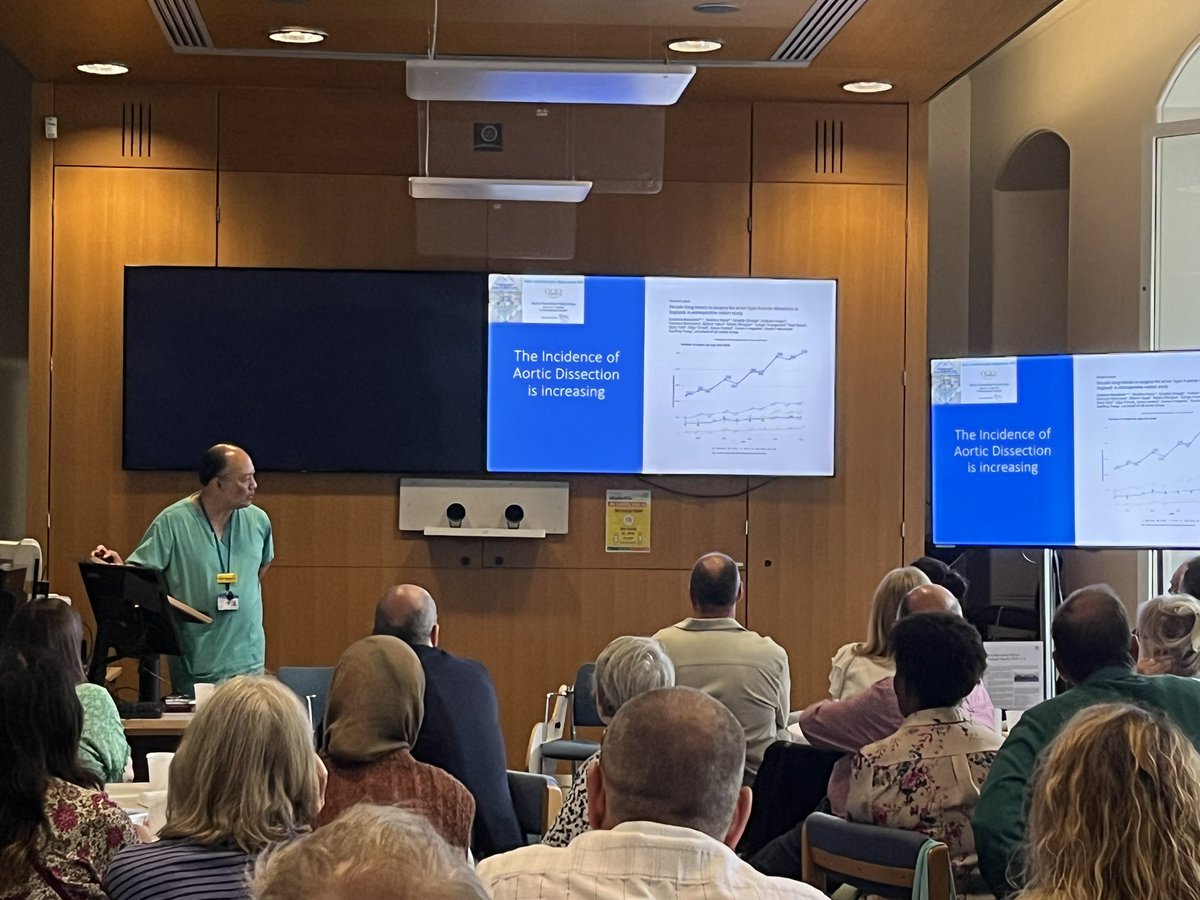 LaerkeLondon's tweet photo. What a fantastic day seeing previous dissection patients networking and learning to understand their disease as part of the #Barts900 anniversary celebrations. Proud to be part of an inspiring team @mraungoo @aorticsurgeon @JElefteriades @Icarus1054 @BartsAorta #TIAGD https://t.co/V2OHt6OZ8K