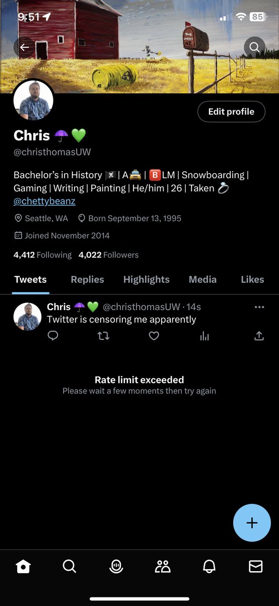 Chris ☂️💚 (@christhomasUW) / Posts / X