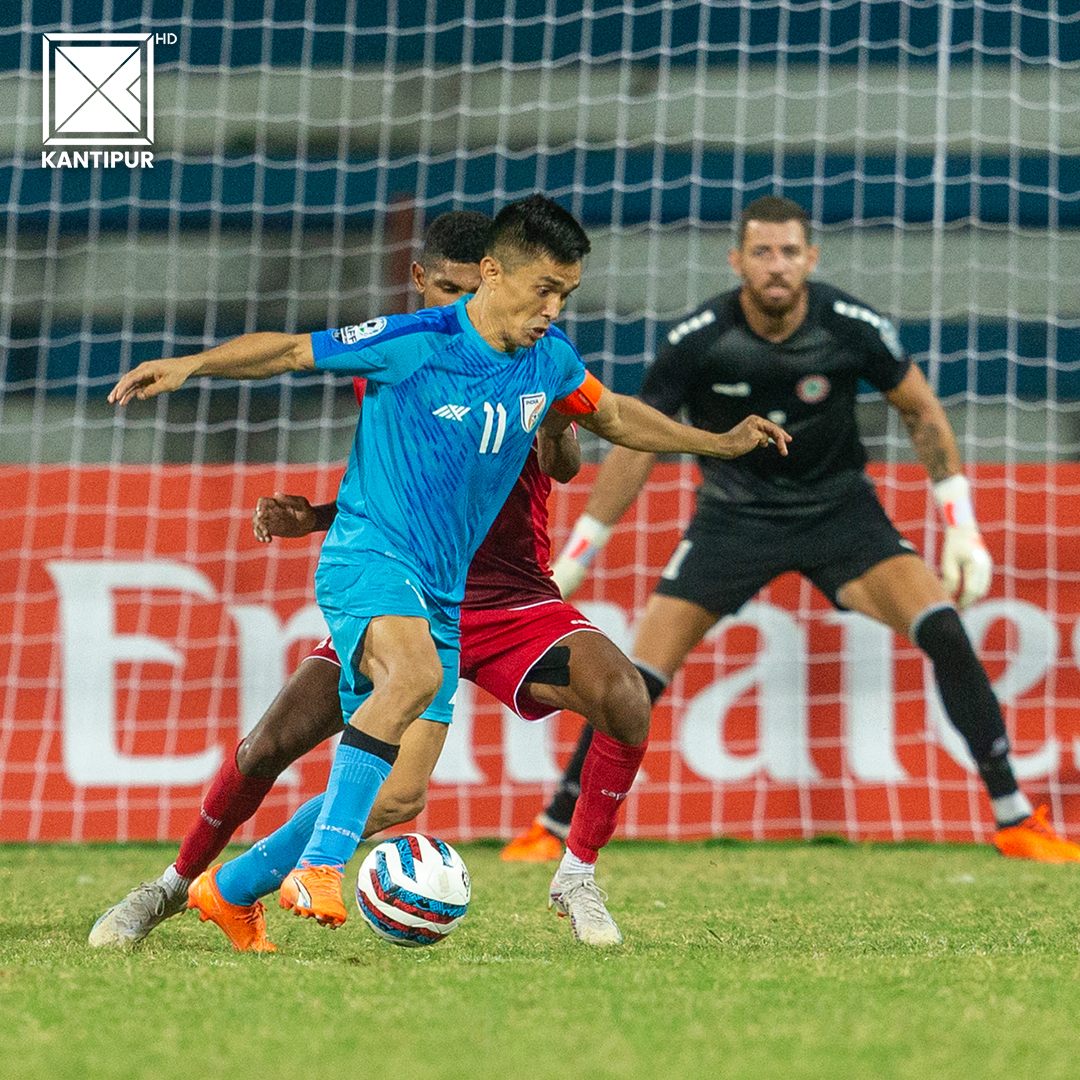 KantipurTVHD's tweet photo. India won against Lebanon by 2-4 in a penalty shoot-out.

Post Match Analysis LIVE here: https://t.co/dOLS4h9hMA

#LebanonvsIndia #SAFFChampionship2023 #SAFF2023 #SAFF #KantipurTVHD #CelebrateFootball https://t.co/kMxkF3HXnT