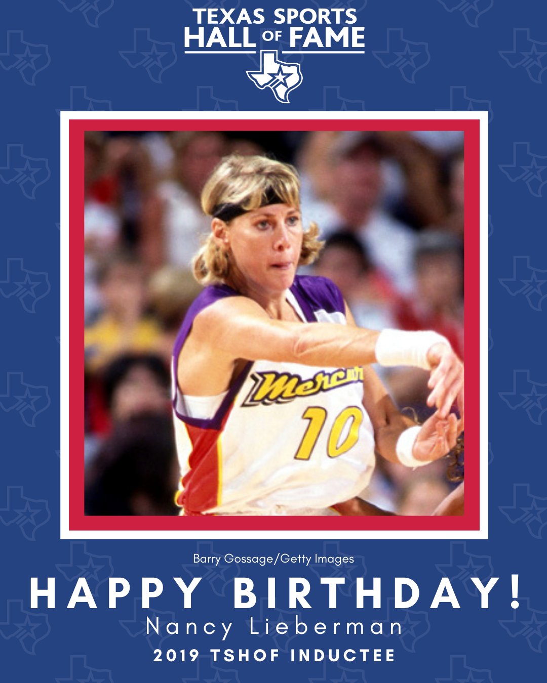 Happy birthday to 2019 inductee Nancy Lieberman! 