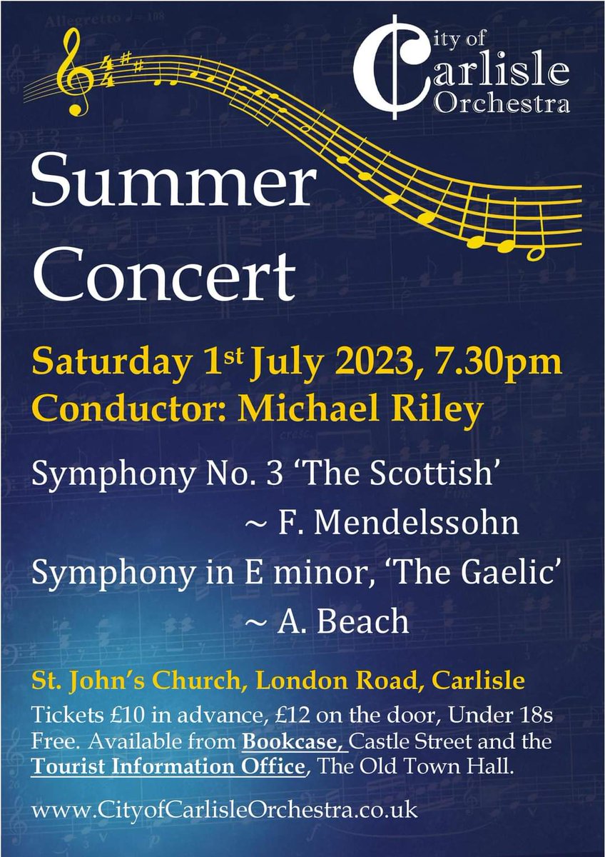 COCOrchestra's tweet photo. It's time ⏲️ !!

Get your skates on and come along for an evening of wonderful music

#livemusic
#Carlisle https://t.co/Wm5byjhFgS