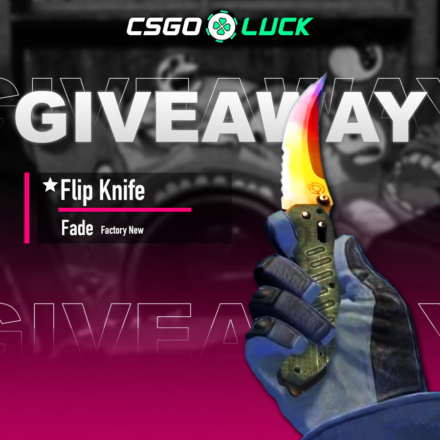 officialcsluck's tweet image. WE ARE GIVING AWAY A FACTORY NEW FLIP KNIFE FADE!😱

Winner is drawn on the 31st of July⏳

Want in? Click the link in the replies 👇

Must be 18+ to enter 🔞