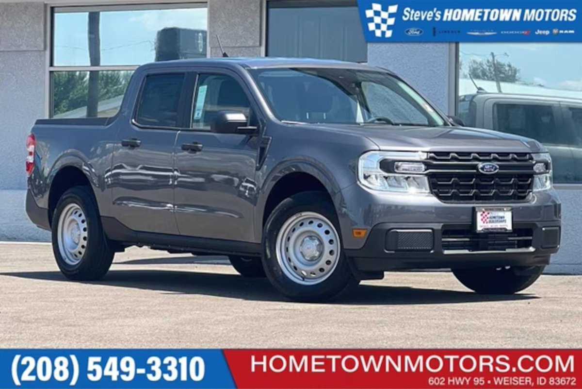 HTMOTORS's tweet photo. Take a look at what's new at Hometown Motors 👀 This 2023 Ford Maverick is flexible, fun, and capable with a roomy interior and all the technology you need. https://t.co/7tEtA3Dmxi https://t.co/gm9W6vUvV6